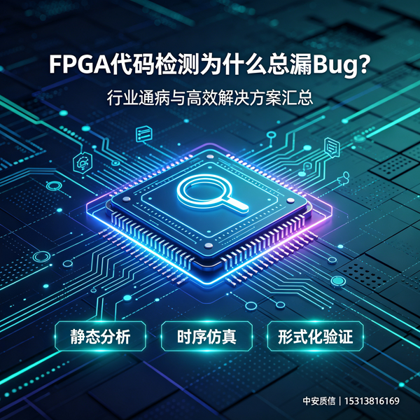 FPGA代码检测为什么总漏Bug？行业通病与高效解决方案汇总-中安质信
